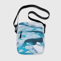 Сумка через плечо 3D Арктический лед