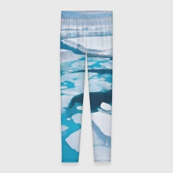 Леггинсы 3D Арктический лед