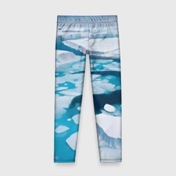 Детские леггинсы 3D Арктический лед