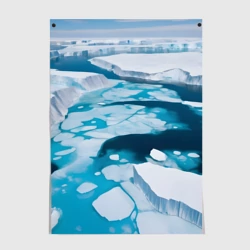 Постер Арктический лед