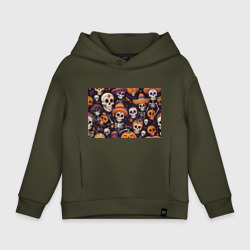 Детское худи Oversize хлопок Страшилки хэллоуин