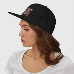 Кепка снепбек с прямым козырьком Страшилки хэллоуин - фото 2