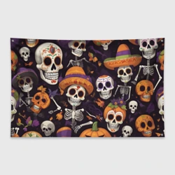 Флаг-баннер Страшилки хэллоуин