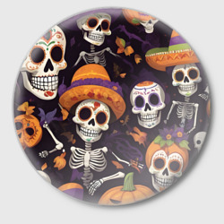 Значок Страшилки хэллоуин