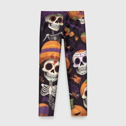 Детские леггинсы 3D Страшилки хэллоуин