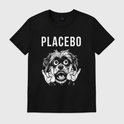 Мужская футболка хлопок Placebo rock dog