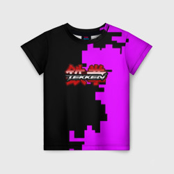 Детская футболка 3D Tekken pattern pink