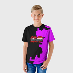 Детская футболка 3D Tekken pattern pink - фото 2