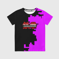 Детская футболка 3D Tekken pattern pink