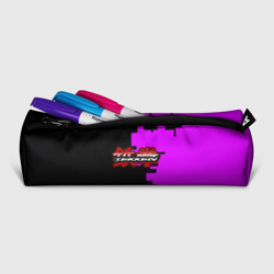Пенал школьный 3D Tekken pattern pink - фото 2