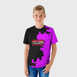 Детская футболка 3D Tekken pattern pink - фото 2