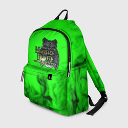 Рюкзак 3D Monster Hunter fire green