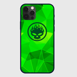 Чехол для iPhone 12 Pro Max The Offspring green poly