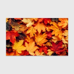 Бумага для упаковки 3D Осенние кленовые листья