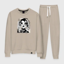 Женский костюм хлопок Glitchina