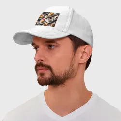 Бейсболка Кофе и пирожные