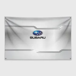 Флаг-баннер Subaru auto steel metal