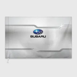 Флаг 3D Subaru auto steel metal
