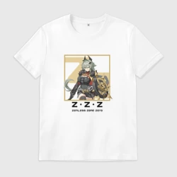 Мужская футболка хлопок Цезарь - Zenless Zone Zero