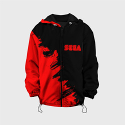 Детская куртка 3D SEGA краски красные