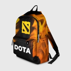 Рюкзак 3D Dota - gold gradient по-центру