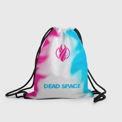 Рюкзак-мешок 3D Dead Space neon gradient style по-центру