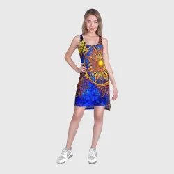 Платье-майка 3D Славянская символики прошлого - фото 2