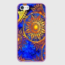 Чехол для iPhone 5/5S матовый Славянская символики прошлого