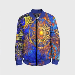 Детский бомбер 3D Славянская символики прошлого