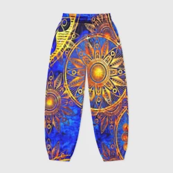 Женские джоггеры оверсайз 3D Славянская символики прошлого