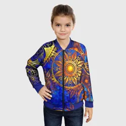 Детский бомбер 3D Славянская символики прошлого - фото 2