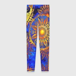 Леггинсы 3D Славянская символики прошлого