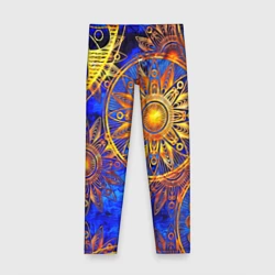 Детские леггинсы 3D Славянская символики прошлого