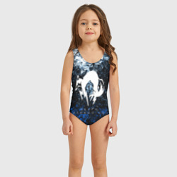 Детский купальник 3D Deathstranding холодные краски