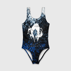 Детский купальник 3D Deathstranding холодные краски - фото 2