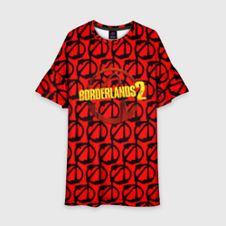 Детское платье 3D Borderlands logo pattern