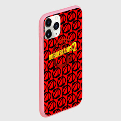 Чехол для iPhone 11 Pro Max матовый Borderlands logo pattern - фото 2
