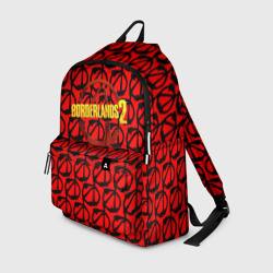 Рюкзак 3D Borderlands logo pattern