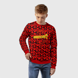 Детский свитшот 3D Borderlands logo pattern - фото 2