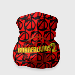 Бандана-труба 3D Borderlands logo pattern