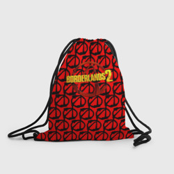 Рюкзак-мешок 3D Borderlands logo pattern