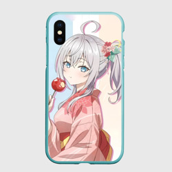 Чехол для iPhone XS Max матовый Аля иногда кокетничает со мной по русски Алиса