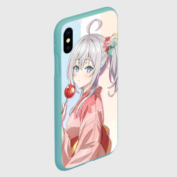Чехол для iPhone XS Max матовый Аля иногда кокетничает со мной по русски Алиса - фото 2