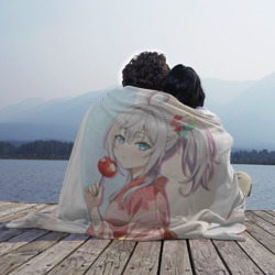 Плед 3D Аля иногда кокетничает со мной по русски Алиса - фото 2