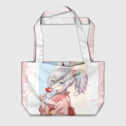 Пляжная сумка 3D Аля иногда кокетничает со мной по русски Алиса