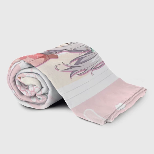 Плед 3D с принтом Аля иногда кокетничает со мной по русски Алиса, фото на моделе #1