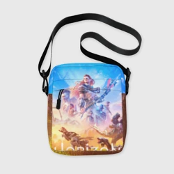 Сумка через плечо 3D Герои Horizon zero dawn remstered