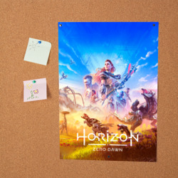 Постер Герои Horizon zero dawn remstered - фото 2