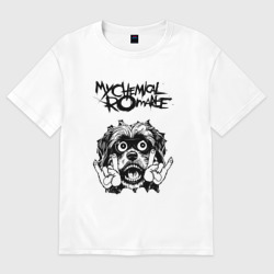 Мужская футболка хлопок Oversize My Chemical Romance - rock dog