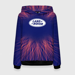 Женская толстовка 3D Land Rover red energy